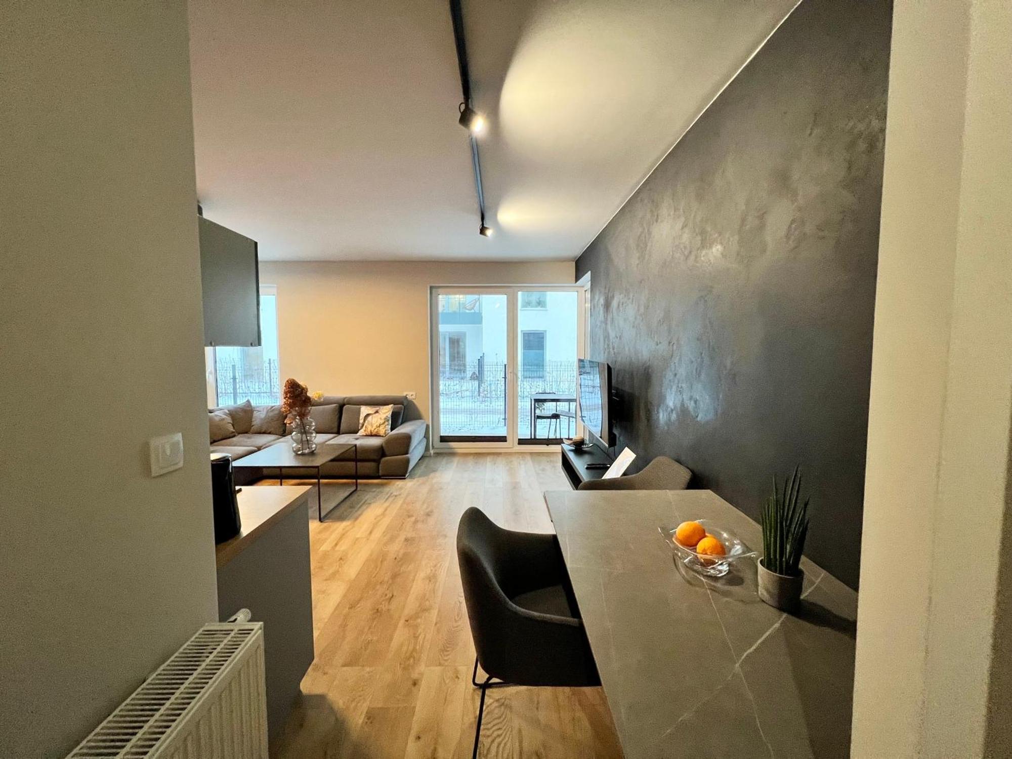 64M2 Apartment Oldtown Gdansk Yacht Marina Exteriör bild