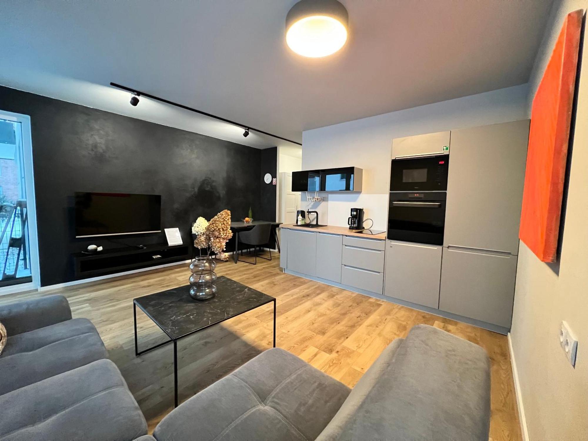 64M2 Apartment Oldtown Gdansk Yacht Marina Exteriör bild